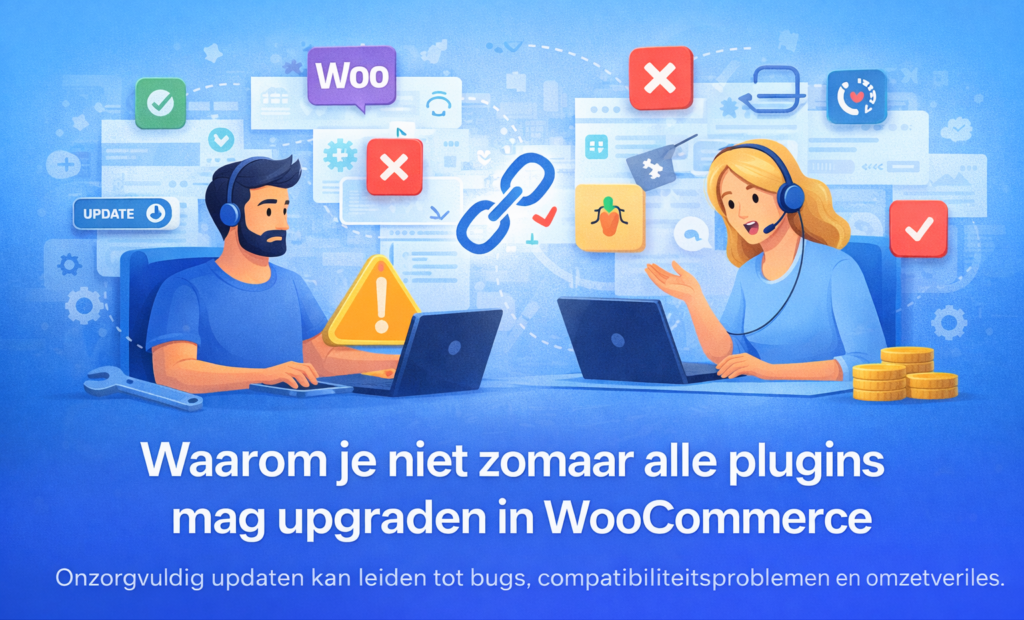 Why you shouldn't just upgrade plugins in WooCommerce