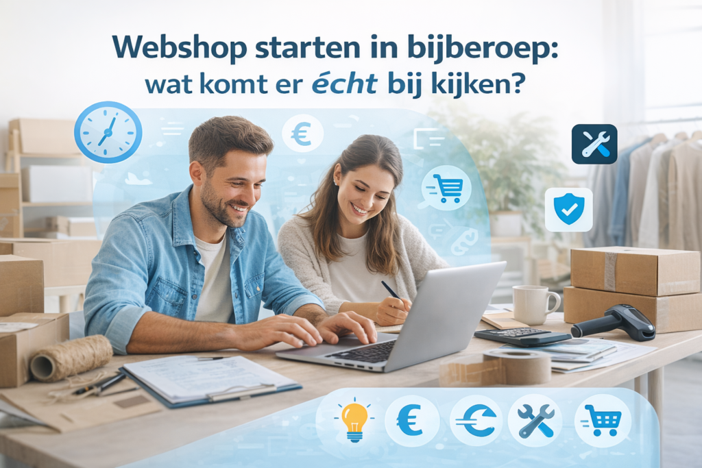Starting a webshop as a secondary activity