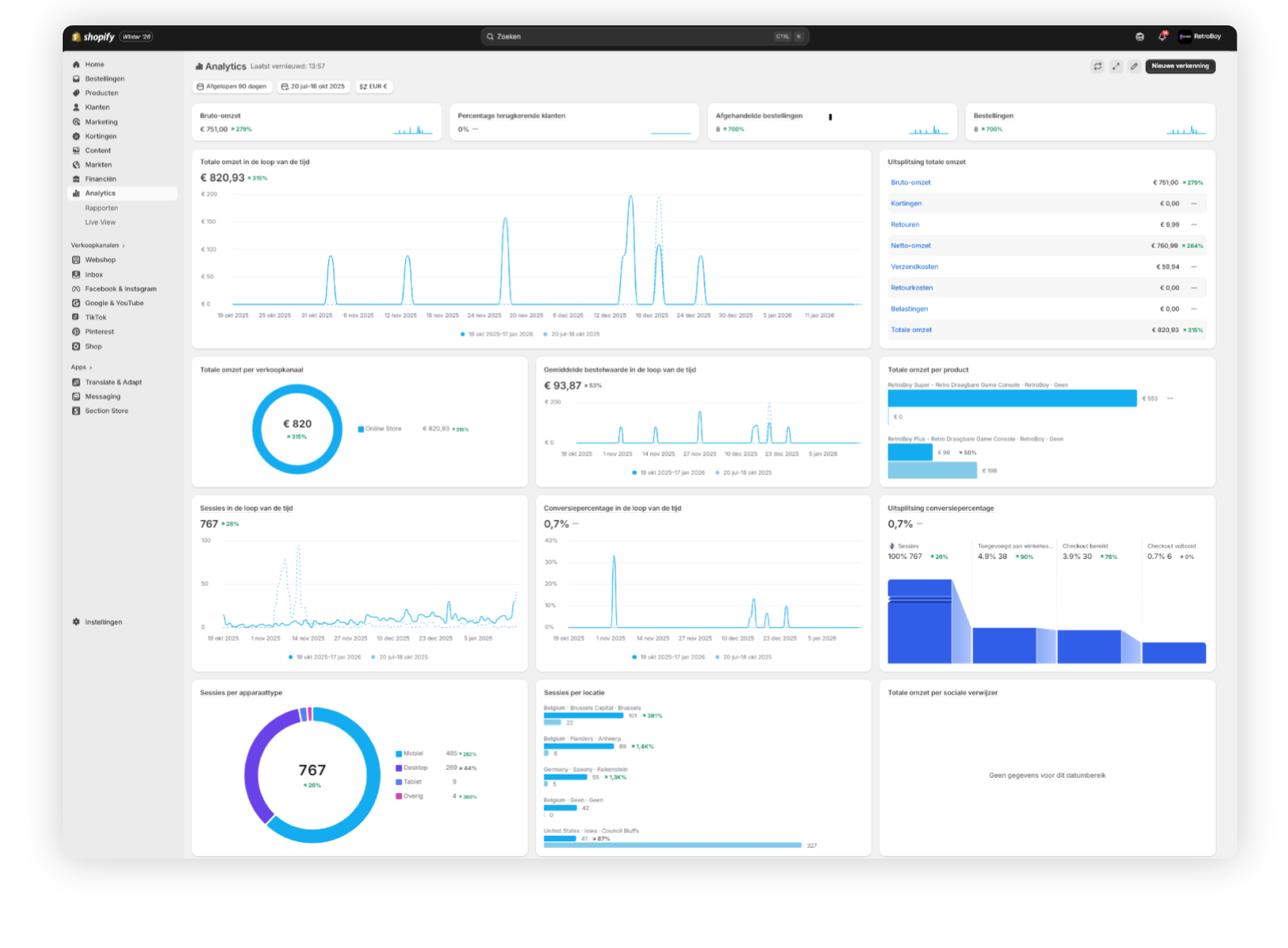 Professional webshop management & support for online webshops in WooCommerce and Shopify